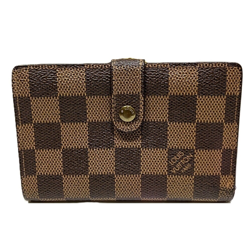Louis Vuitton Porte Monnaie Bifold Wallet, Damier Canvas, N61664